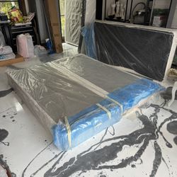 Two Twin Bed Bases – Combine to Make a King Size Bed