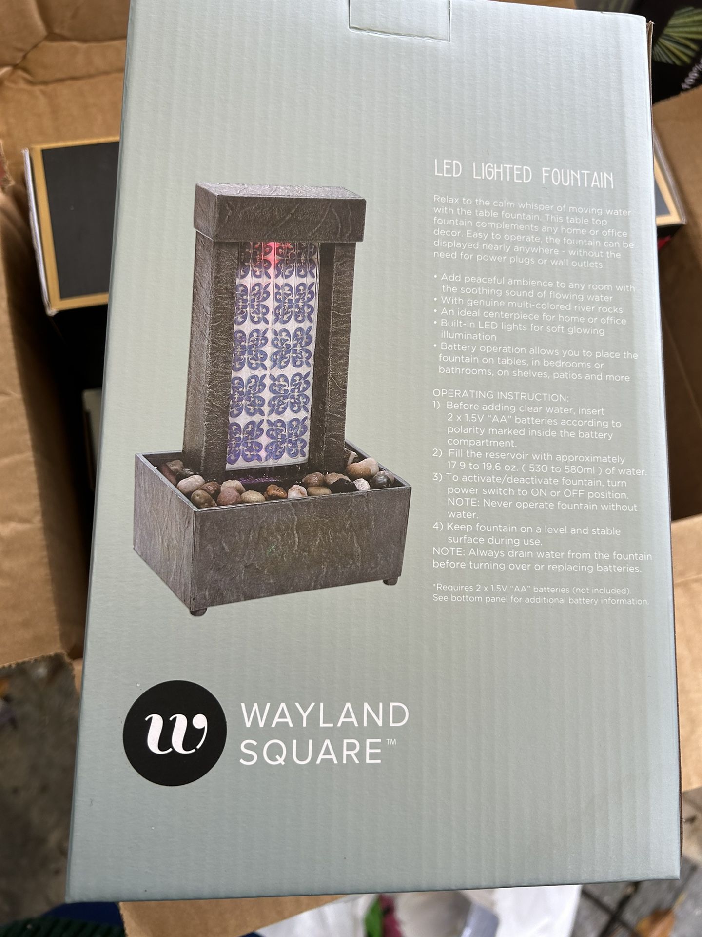 Tabletop Water Fountain