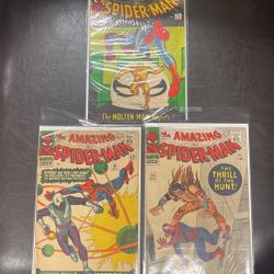 The amazing Spiderman 34&35&36