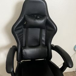 Ergonomic Reclining Gaming/Office Chair – High-Back, Padded, Leg Rest, Built for Comfort