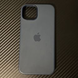 Apple iPhone 14 Blue Silicone case