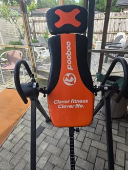 inversion table- back stretcher!