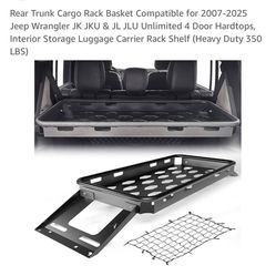 Jeep Rear Trunk Cargo Basket 