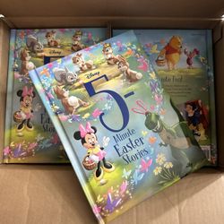 Disney 5 Minute Easter Stories Hardcover Books 14 Total Bundle Lot