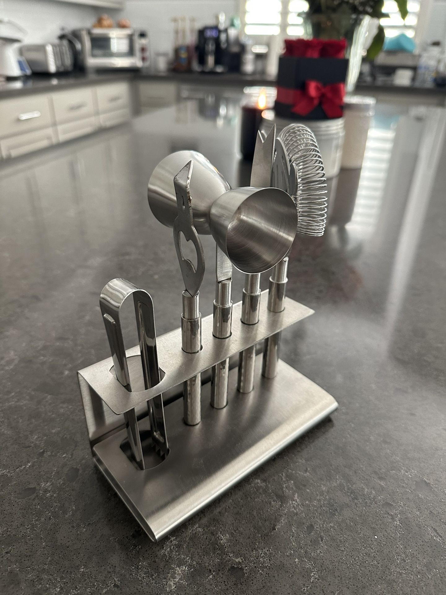 Silver Bar Tool Set