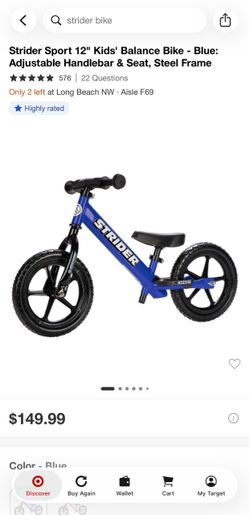 Strider Balance Bike
