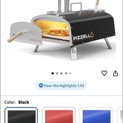 Propane Pizza Oven Wood Fired Outdoor Foldable Pizza Ovens with Gas Burn