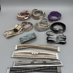 Leather Wrap Bracelets 