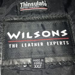 Leather motorcycle jacket
