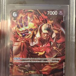 2023 ONE PIECE PARAMOUNT WAR #OP02099 SAKAZUKI SR PAR