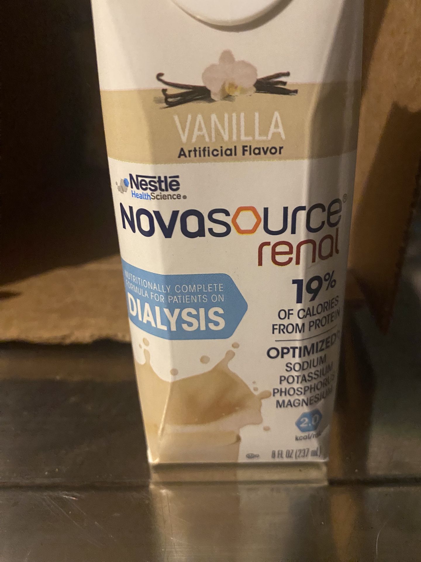 NOVA SOURCE- DIALYSIS- RENAL-Vanilla-24-$80