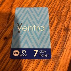 7 Day Ticket For CTA AND PACE
