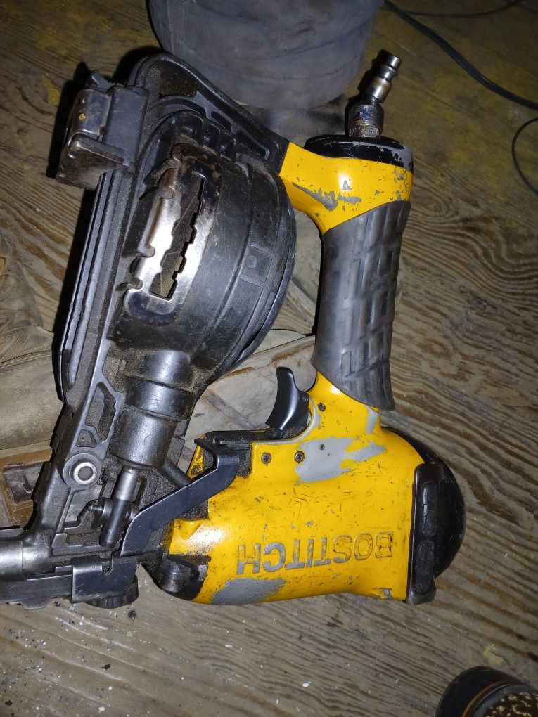 Two Air Roofing Guns