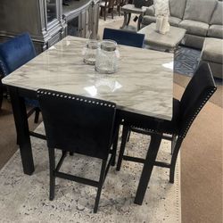 COUNTER HEIGHT dining room SET - 5 Piece Set