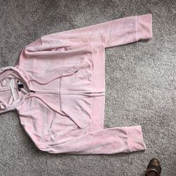 Velour Zip Up