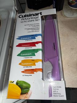 Cuisinart - 12 PC Knife Set - Multi-Color
