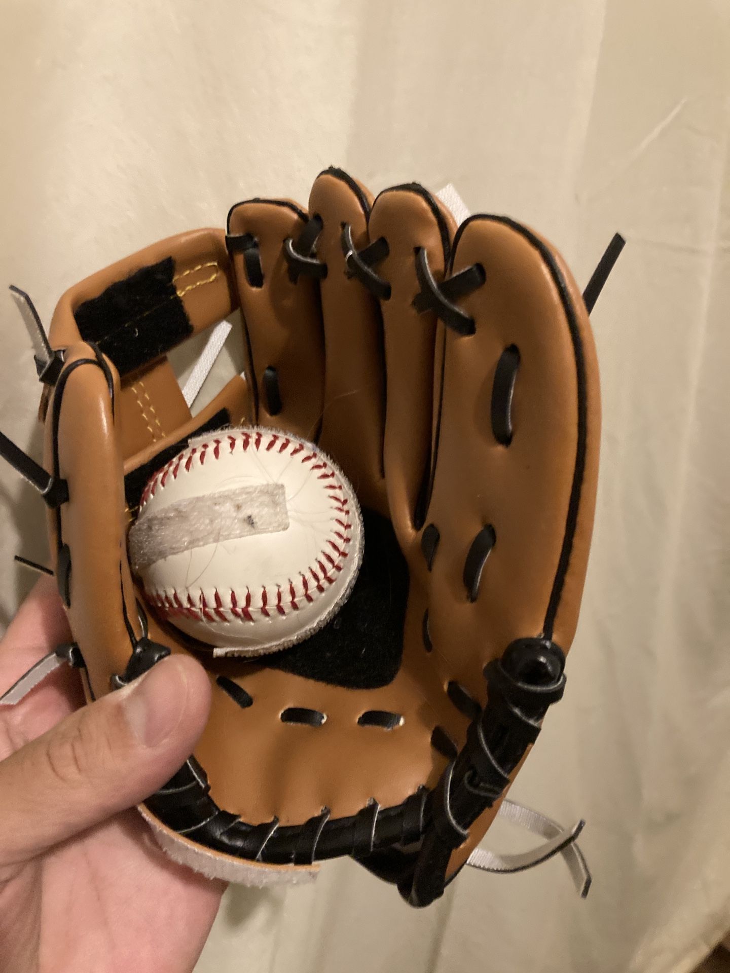 Kids Baseball And Glove 