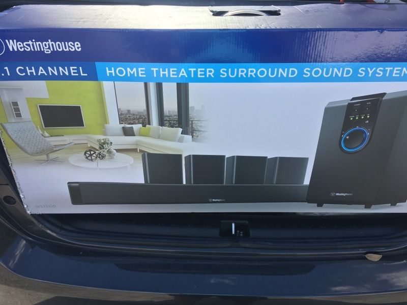Westinghouse 5.1 channel surround sound home theater obo