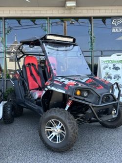 2026 TrailMaster Challenger 200cc UTV – Red Viper