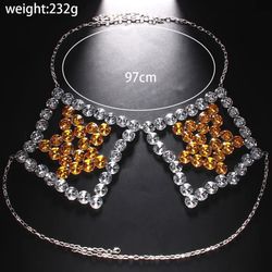 chain halter neck