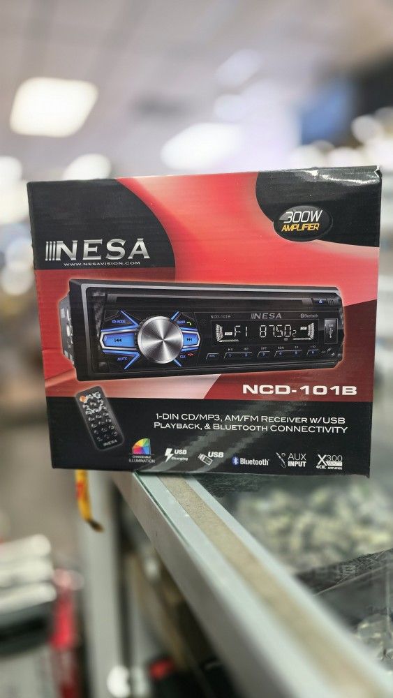 Single Din Bluetooth Radio