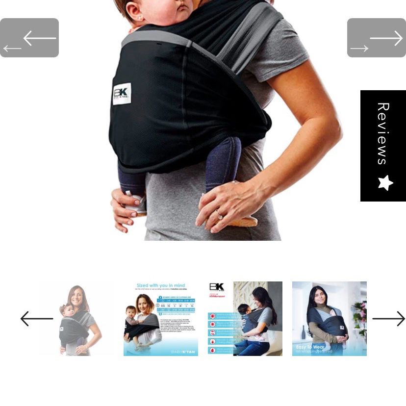Baby Carrier “baby K”tan