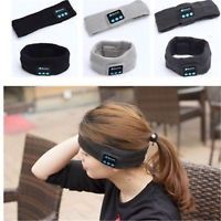 Wireless Bluetooth stereo headband strap with headset and mic