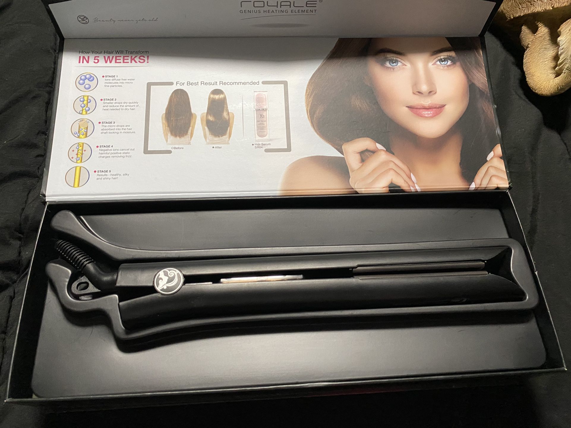 Royal Platinum Hair Straightener 