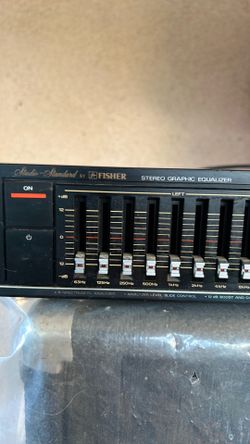 Fisher stereo graphic equalizer mdl 876 w/ spectrum analyzer