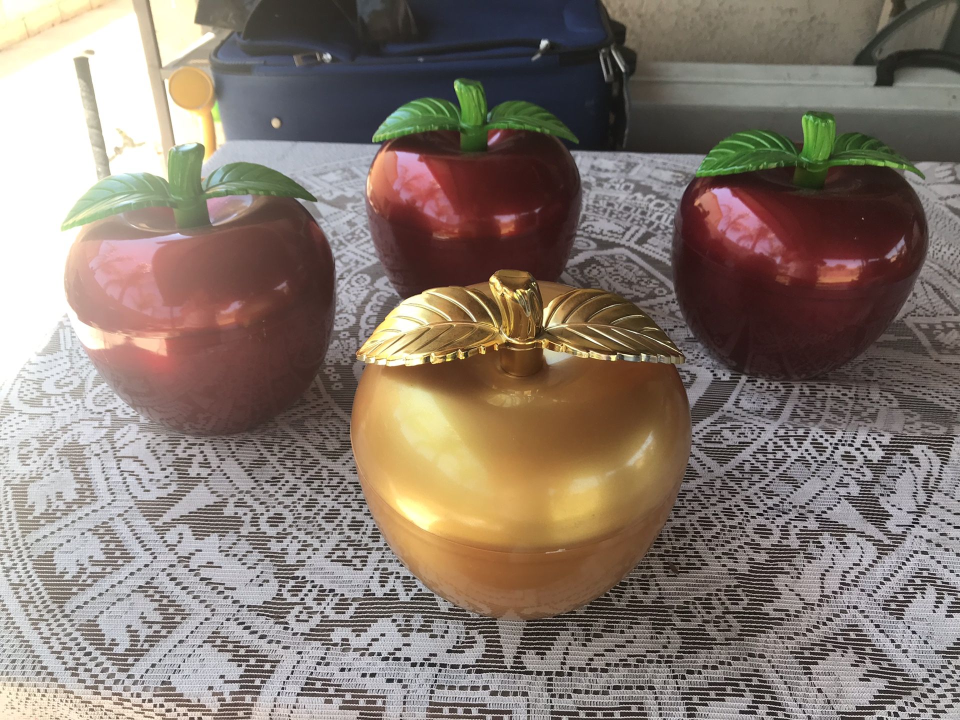 Apple Storage Containers (set of 4)
