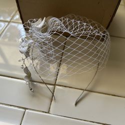 Vintage Veil Headband