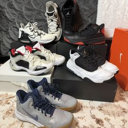 Jordan, Lebron James,Nike Size 8.5 