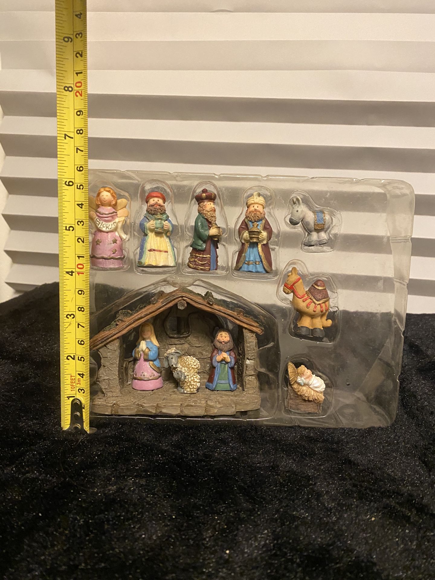 Vintage Nativity Set