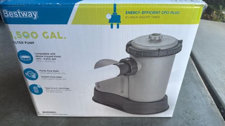 1500 gallon best way energy efficient filter pump
