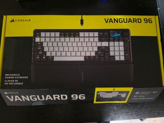 CORSAIR - VANGUARD 96 RGB Wired MLX Quantum Linear Mechanical Switch 96% Gaming Keyboard with FlashT