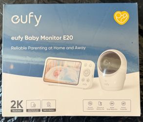 New Eufy  baby  monitor  E 20 Reliable parenting at home and away