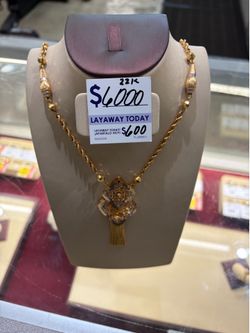 22k necklace