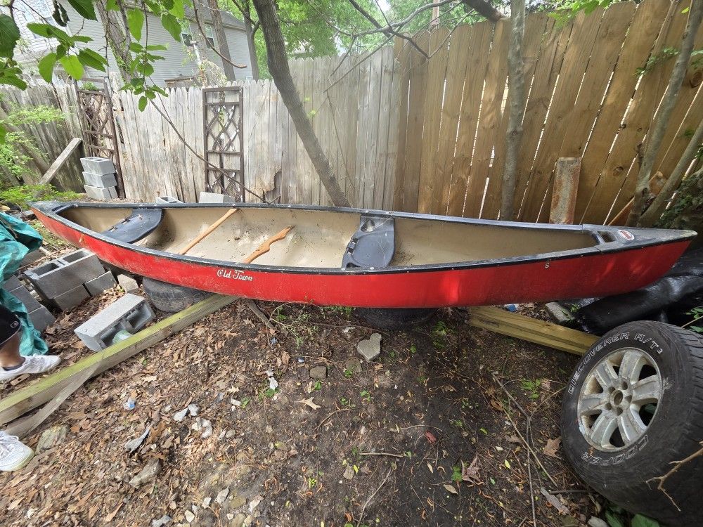Old Town Tandem Canoe