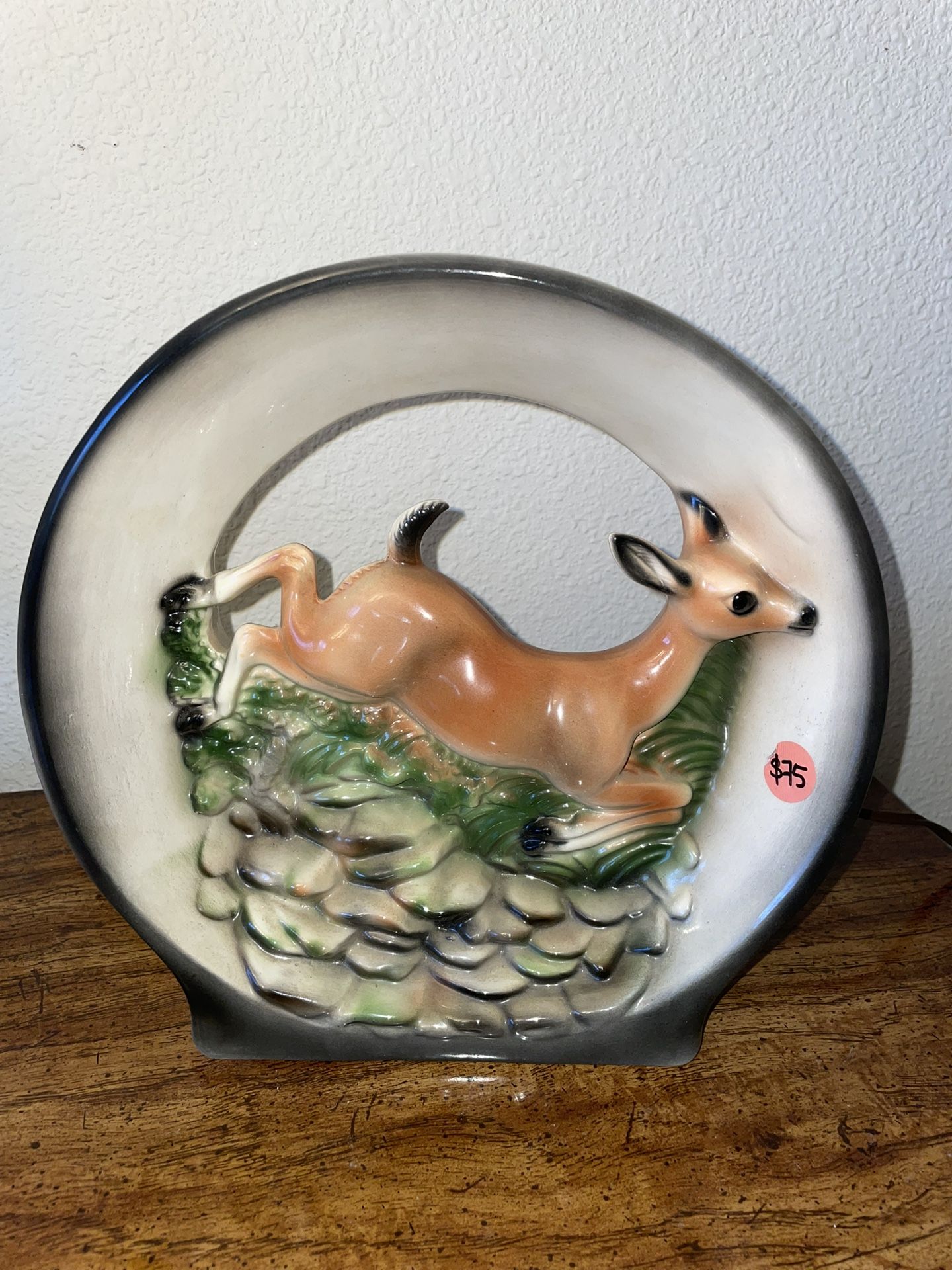 Deer Lamp by Maddox Vintage / Antique / Retro