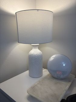 White Table Lamp 