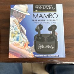 Santana Mambo True Wireless Earbuds With Charging Case