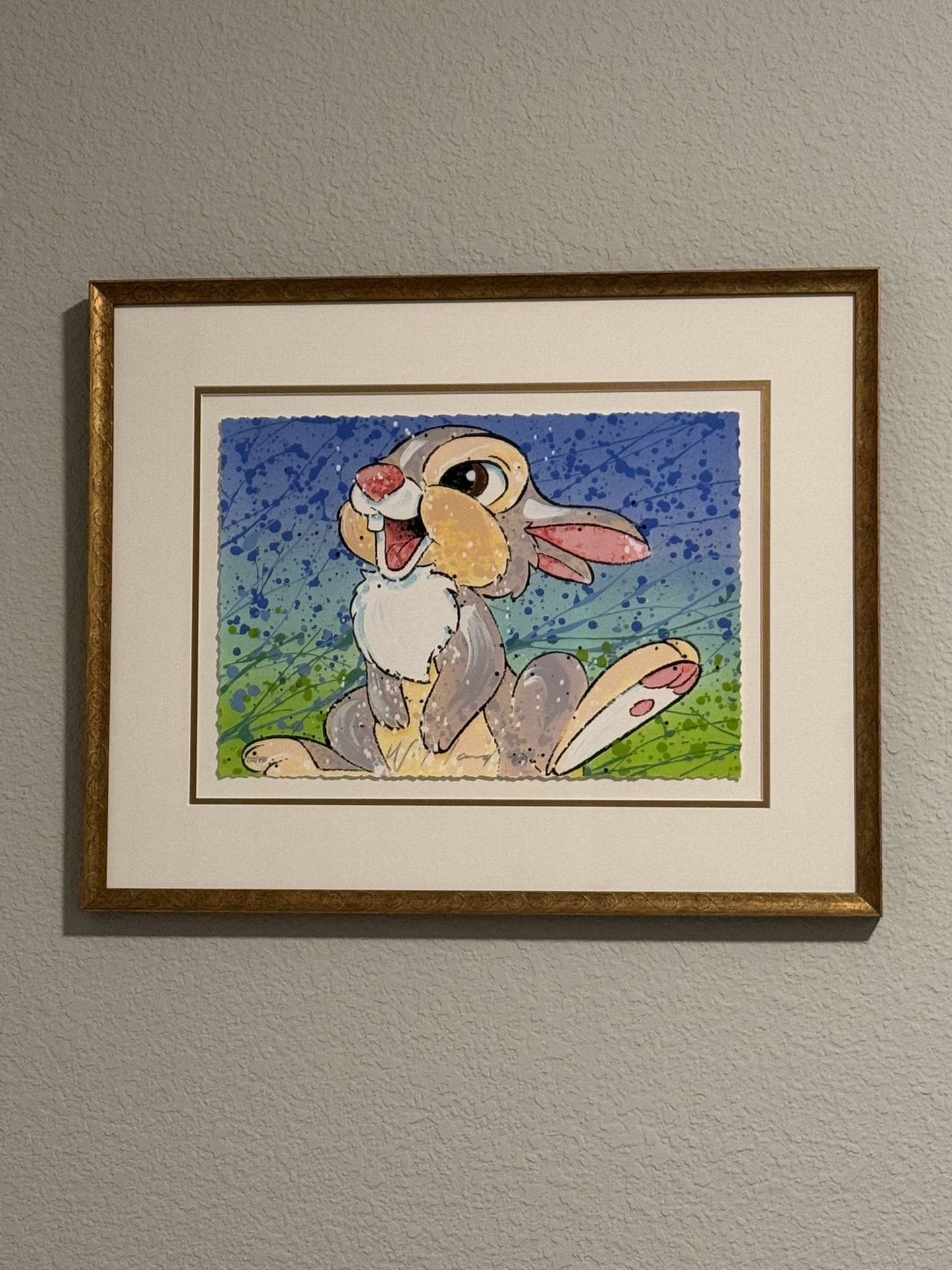 Disney “Thay Thumpin Nice” Signed Painting