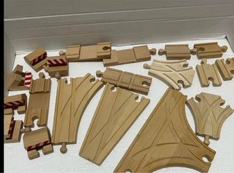 Wooden Train Track Accessories
