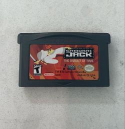 Samurai Jack The Amulet of Time Game Boy Advance Cartridge