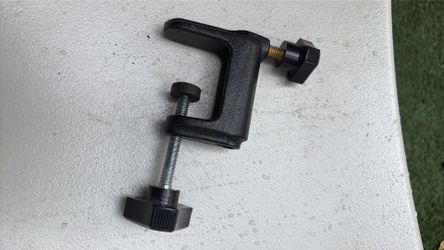 Universal Cast Iron Table Mounting Clamp for Rotary Tool Motor Hanger or Vise