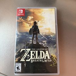 Zelda Breath of the Wild - Nintendo Switch Game