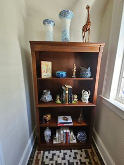Cherry Finish Bookcase By Aspen Furniture