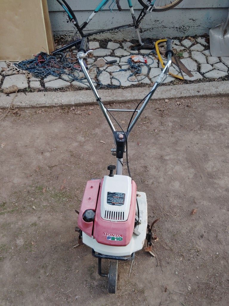 Honda F210 Rototiller Runs And Works Great