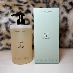 Salt & Stone Body Wash in Bergamot & Hinoki | Brand New in Box