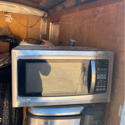 Stainless steel microwave